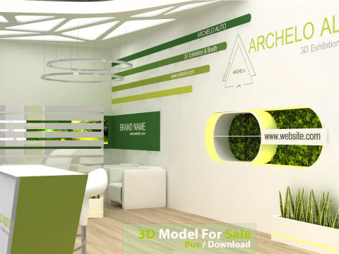Exhibition 3D 3D Model