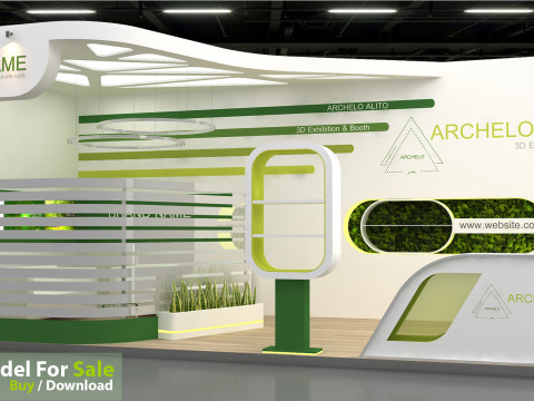 Exhibition 3D Model 3D