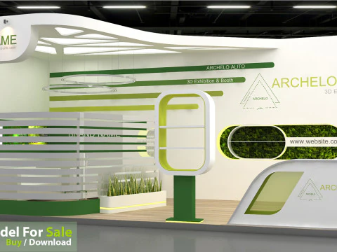 Exhibition 3D 3D Model