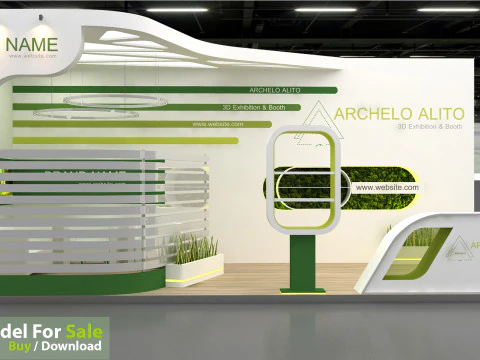 Exhibition 3D 3D Model