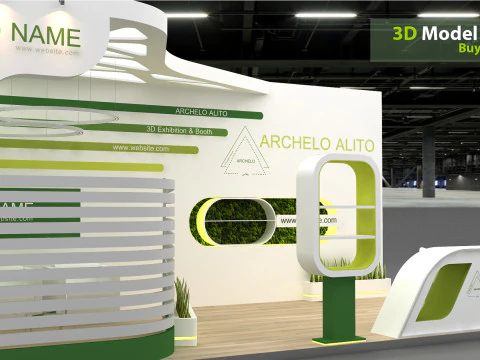 Exhibition 3D 3D Model