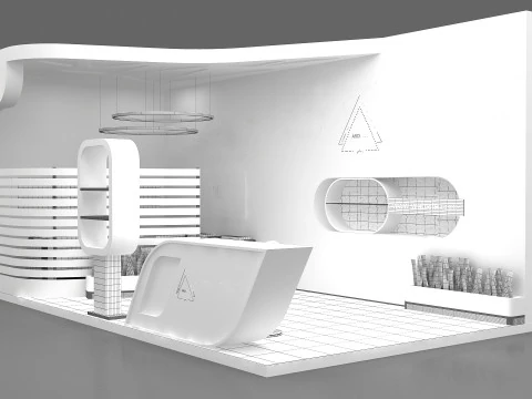 Exhibition 3D 3D Model