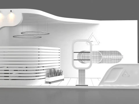 Exhibition 3D 3D Model