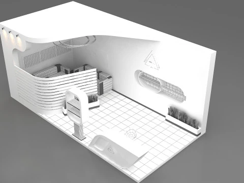 Exhibition 3D 3D Model