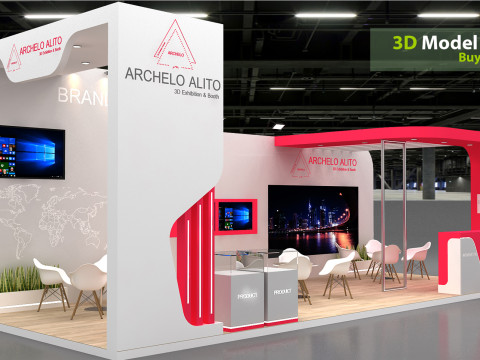 3d exhibition 3D 모델