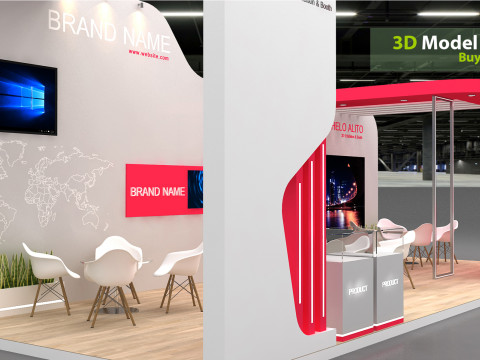 3d exhibition 3D 모델