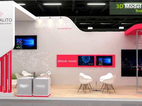 3d exhibition 3D 모델