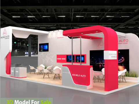 3d exhibition 3D 모델