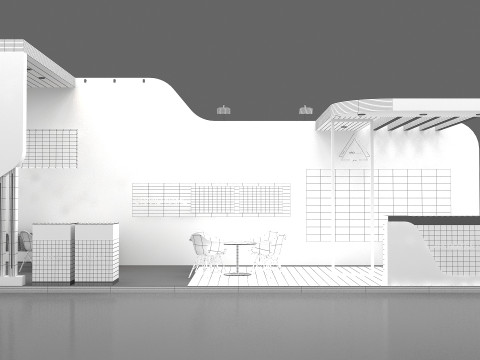 3d exhibition 3D 모델