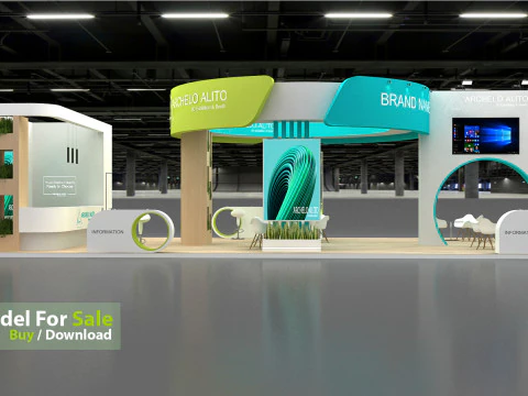Exhibition 3D 3D Model