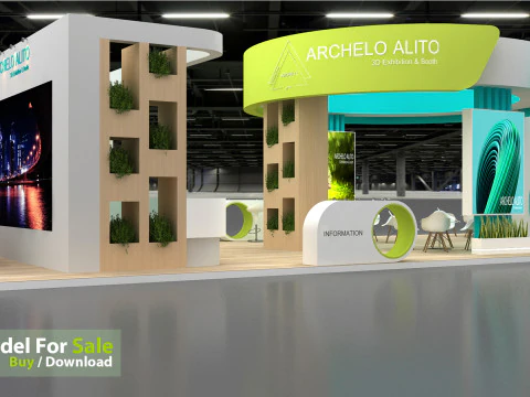 Exhibition 3D 3D Model