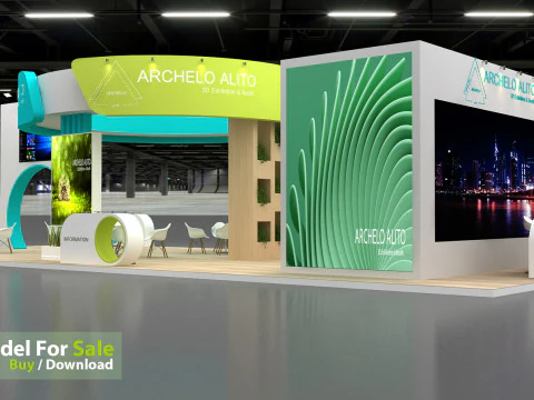 Exhibition 3D 3D Model