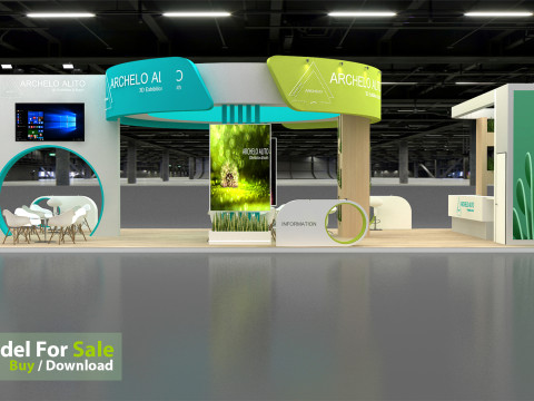 Exhibition 3D 3D 模型