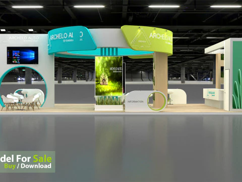 Exhibition 3D 3D Model