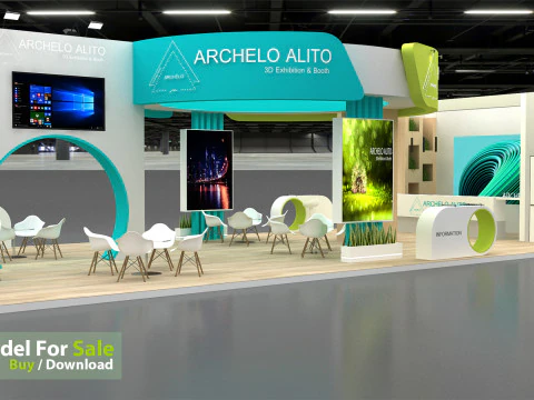 Exhibition 3D 3D Model