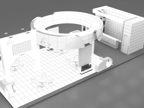 Exhibition 3D 3D Model