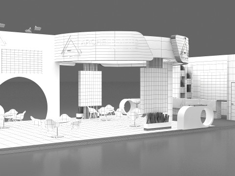 Exhibition 3D 3D 模型