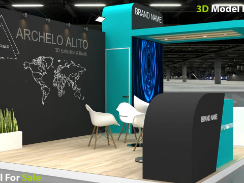 3d exhibition 3D Model