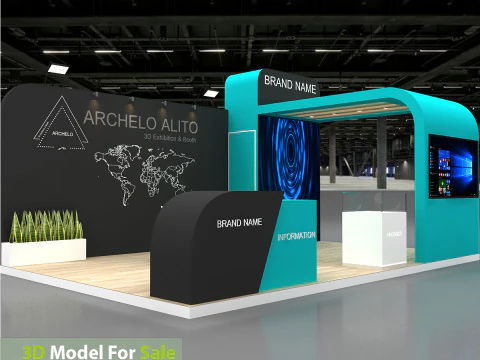 3d exhibition 3D Model