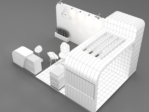3d exhibition 3D 모델