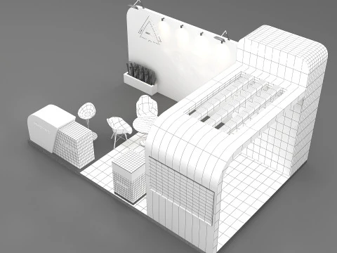 3d exhibition 3D Model