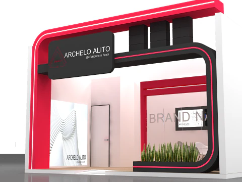 3d exhibition 3D Model