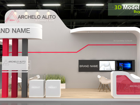 3d exhibition 3D Model