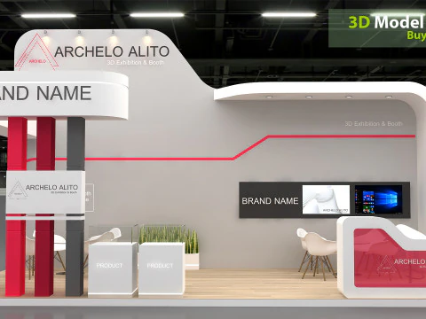 3d exhibition 3D Model