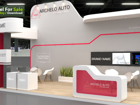 3d exhibition 3D Model