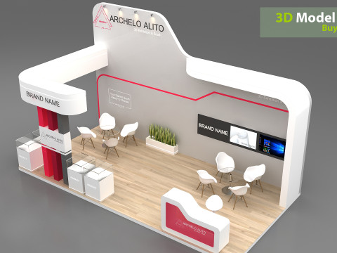 3d exhibition 3D Model