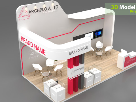 3d exhibition 3D Model