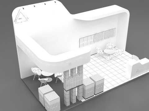 3d exhibition 3D Model