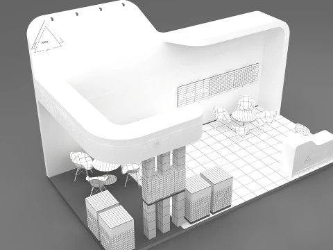 3d exhibition 3D Model