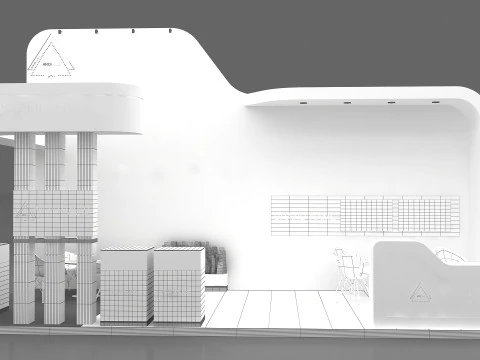 3d exhibition 3D Model