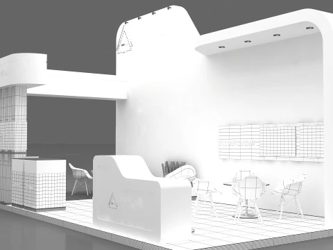 3d exhibition 3D Model