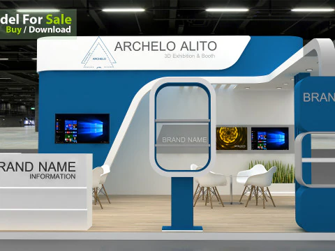 Exhibition 3D 3D Model
