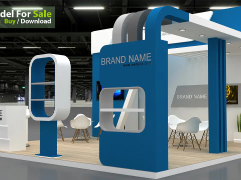Exhibition 3D 3D Model