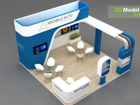 Exhibition 3D 3D Model