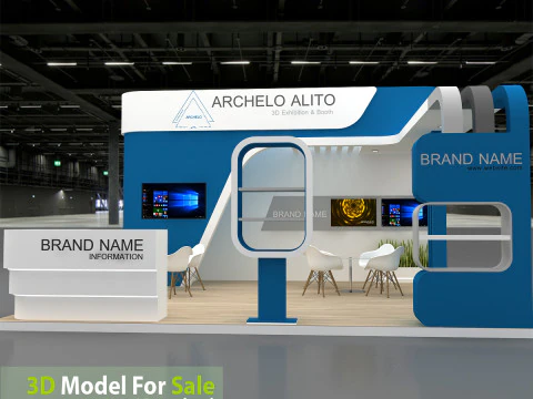 Exhibition 3D 3D Model