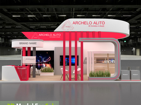 Exhibition 3D Model 3D