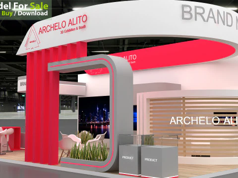 Exhibition 3D 3D Model