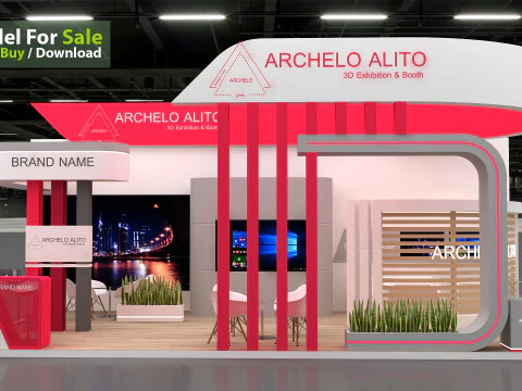 Exhibition 3D 3D Model