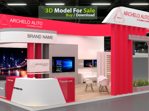 Exhibition 3D 3D Model