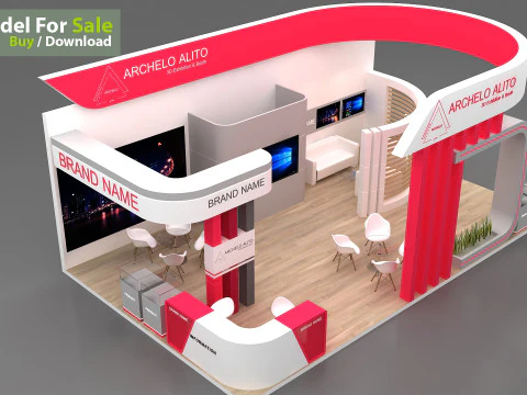 Exhibition 3D 3D Model