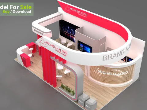 Exhibition 3D 3D Model