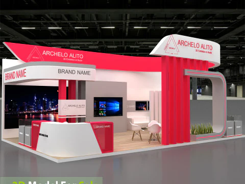 Exhibition 3D 3D Model