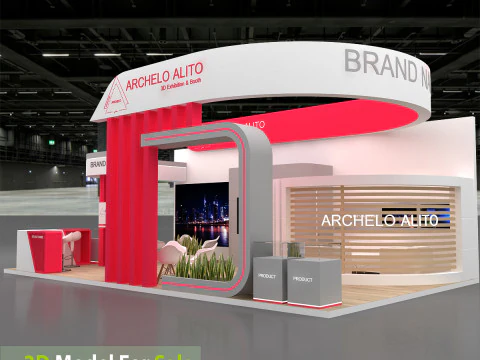 Exhibition 3D 3D Model