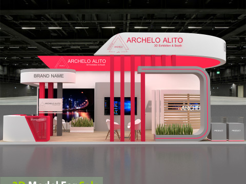 Exhibition 3D Modelo 3D