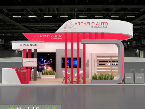 Exhibition 3D 3D Model