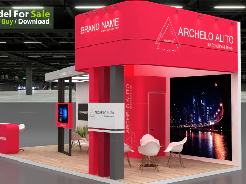 3d exhibition 3D Model